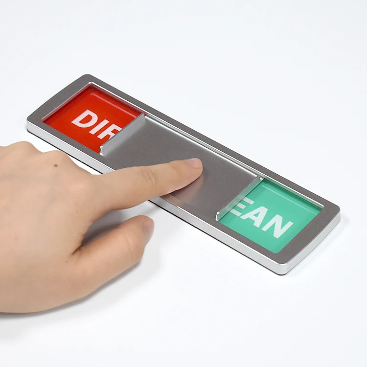 Factory price acrylic dishwasher fridge magnet sign dirty clean dishwasher magnets for family kitchen