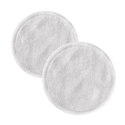 Hot Sale 8CM Good Soft Terry Cosmetic Cleansing Pads Reusable Make Up Pads Bamboo