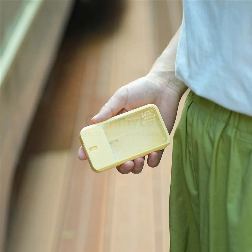 New Fashion Storage Perfume Pocket Light Blue Alcohol Spray Bottle For Travel