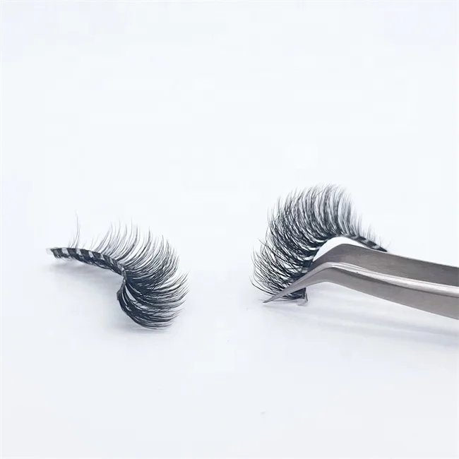 Clear Band Softer Eyelash Companies For Vegan Lashes Lovely Eyelashes Popular Style