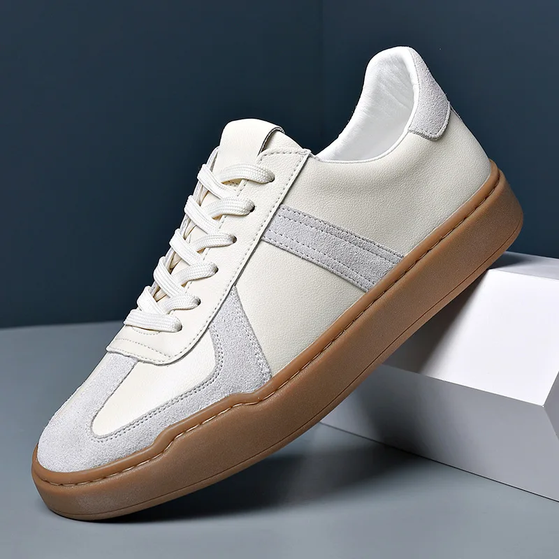 Cheap fashion custom sneakers with logo vintage German training shoes Round head Hugh sneakers for women