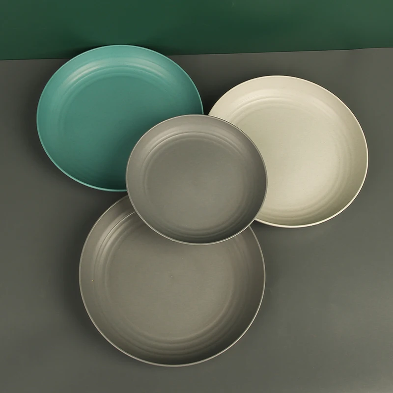 Wheat Straw Dinnerware Sets / Unbreakable Dinnerware Sets / Dishwasher Microwave Safe Dinnerware