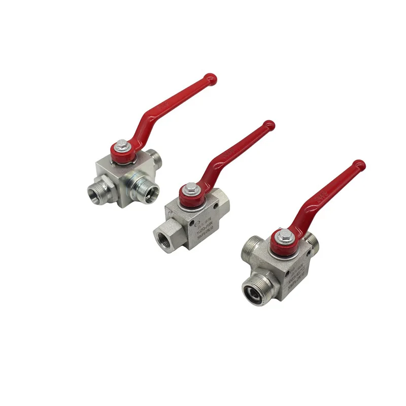 China Good Service Factory Directly Stainless Steel High Pressure Threaded Hydraulic KHB/YJZQ Ball Valve