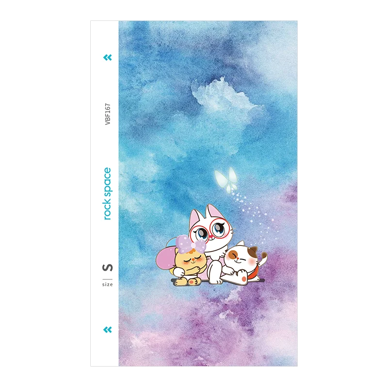  Rock Space Vivid Back Film Hydrogel Creative Mixture Luxury Foil Screen