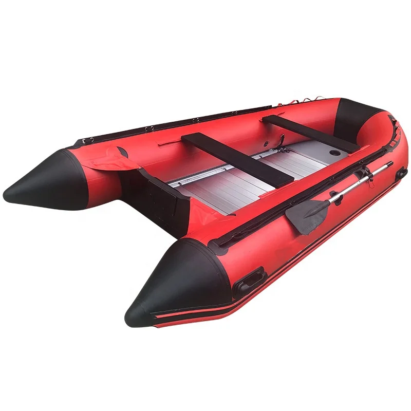 
PVC 4.7m 15.4ft Inflatable Boat Dinghy Raft Rescue Dive Fishing Pontoon Boat 