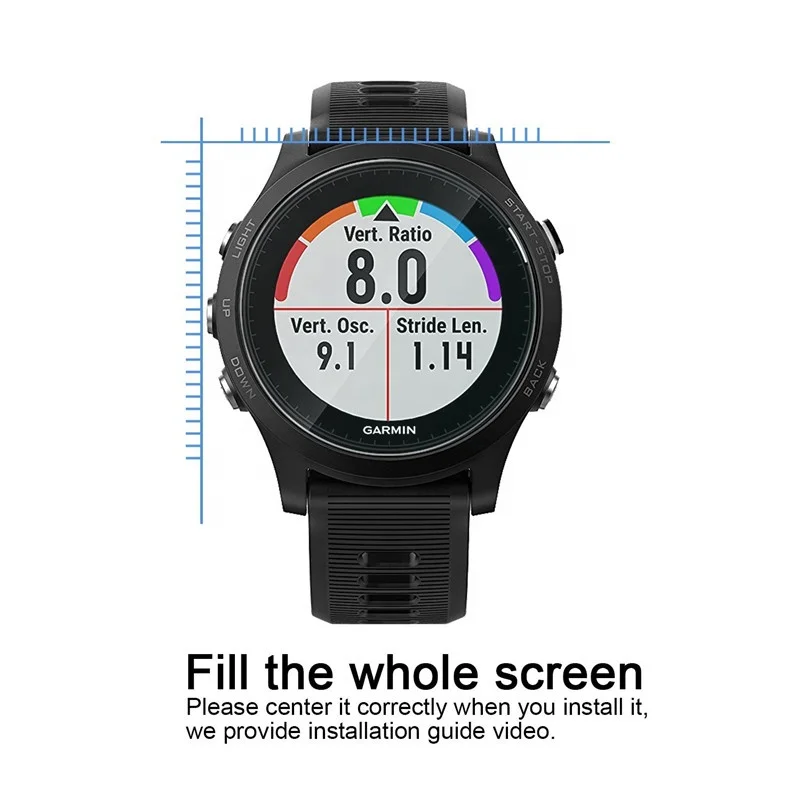 Eraysun для Garmin предвестник 935 закаленное стекло ультратонкое 0 3 мм 2.5D 9H прозрачная Пленка премиум-класса