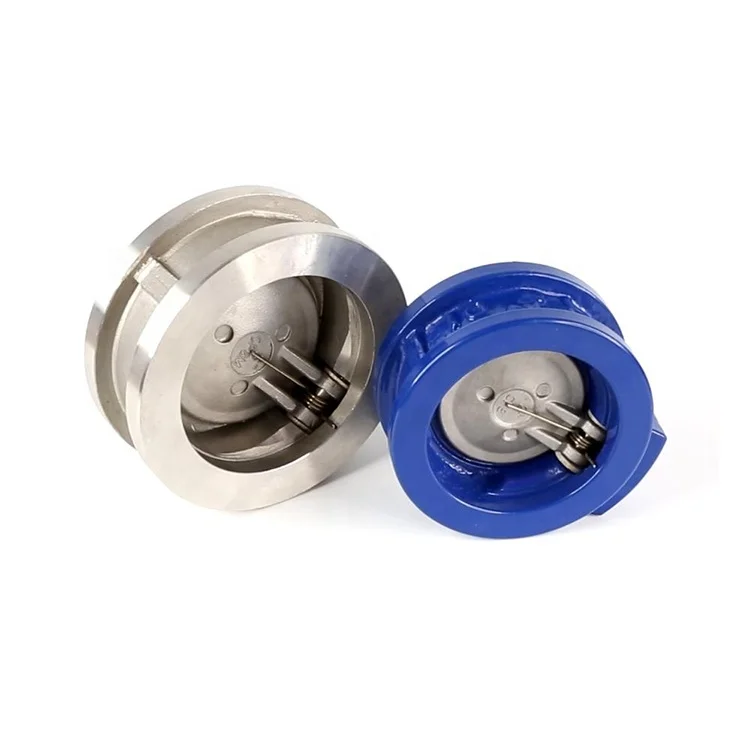ss304 stainless steel 316 wafer type single door swing check valve