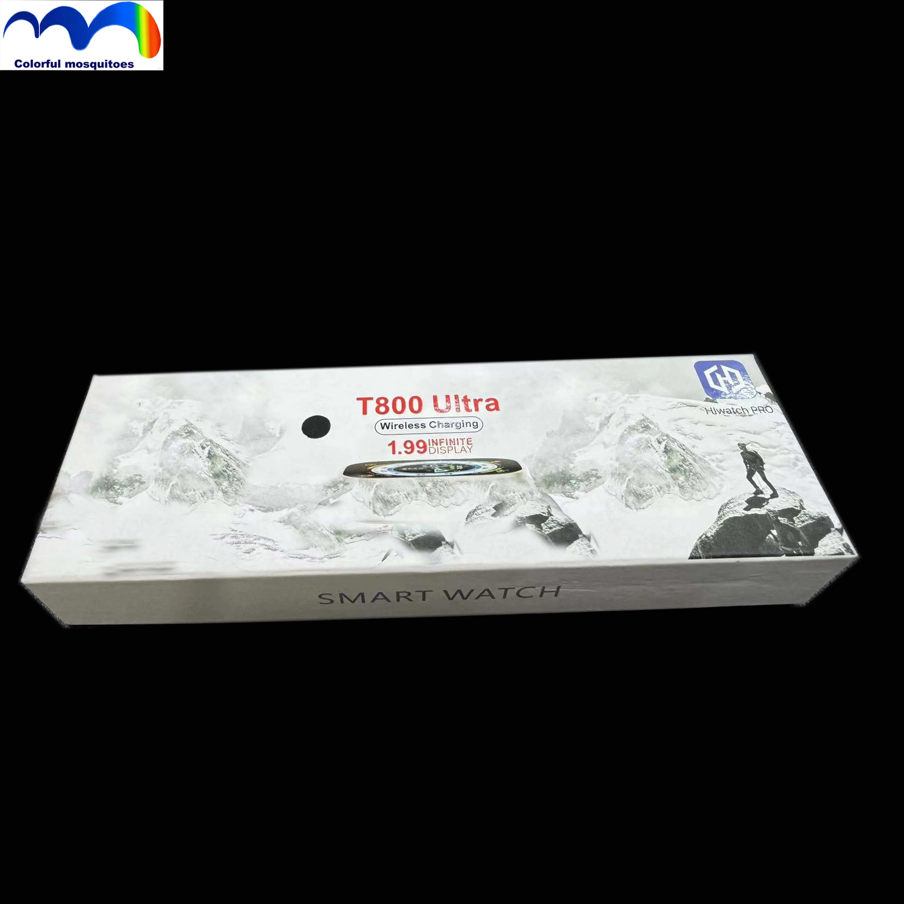 2024 Newest T800 Ultra Smart Watch 1.99 Inch Screen Rotating Dual Buttons Hiwatch Pro S8 Iwo Smartwatch T800 Ultra