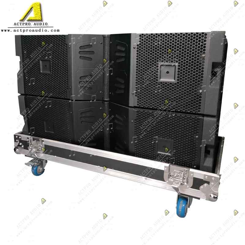 VTXV20 10 inch line array speaker active system neodymium speakers black empty cabinet powerful professional audio