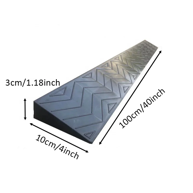 3cm Height Factory Directly Provide Top sale Wholesale plastic road ramp