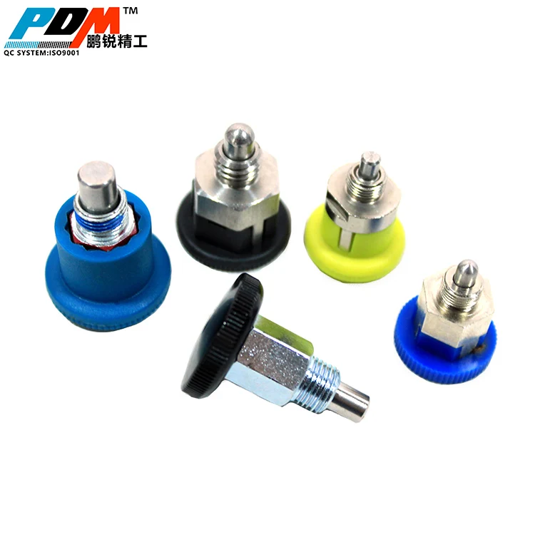 Plastic Knob Mini Indexing Plunger Without Rest Position