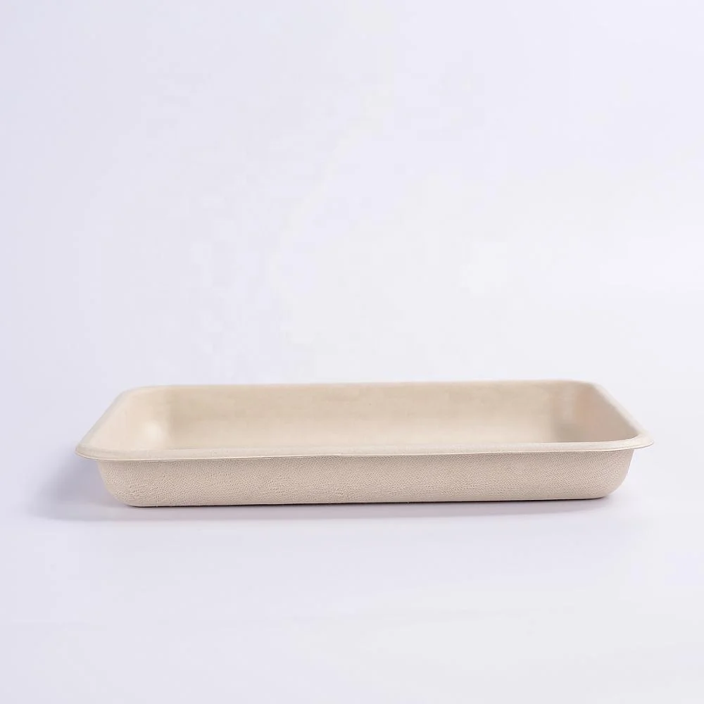 100% biodegradable 2D meat tray