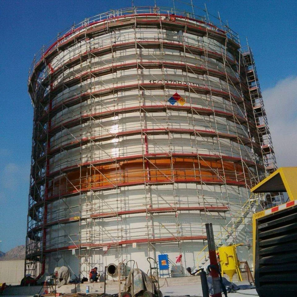 Professional Ringlock Aluminum Scaffold Construction All Round Layher Scaffolding System for Sale