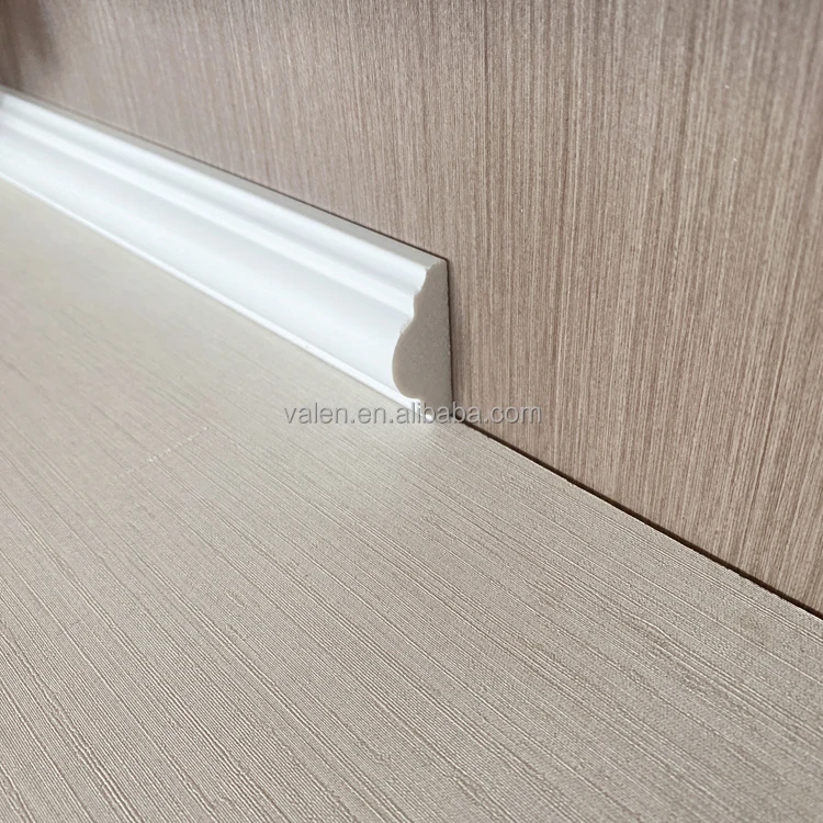 Wholesale High Quality Environmental Fireproof White Hot Sale 40MM PS Material Foam Trim Board Decorative Cornice Crown Moulding