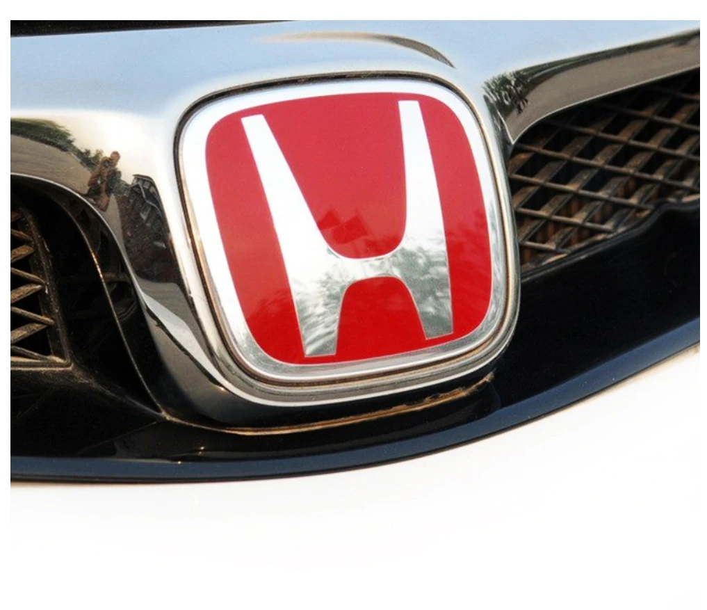 New Design 3D Soft Label Car H Badge Logo Modification Sticker for H Car Front and Rear Steering Wheel H Logo