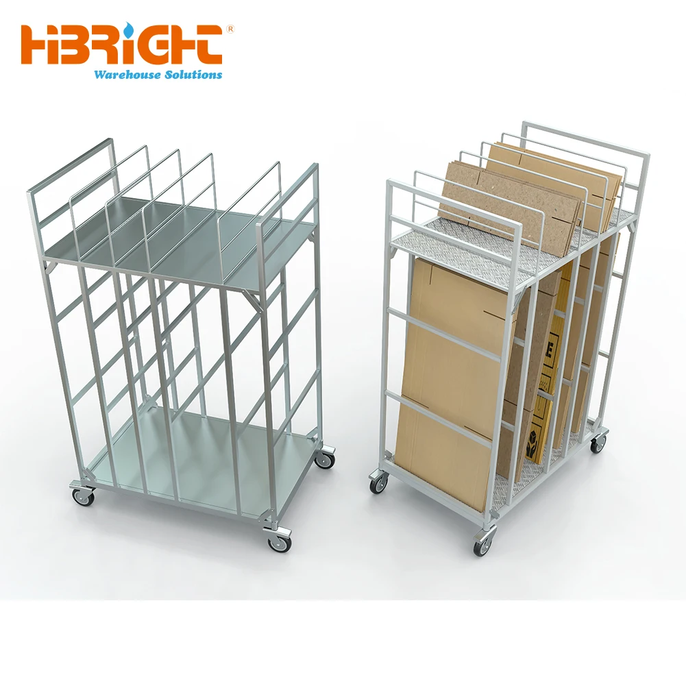 Картон тележка склад pick up to