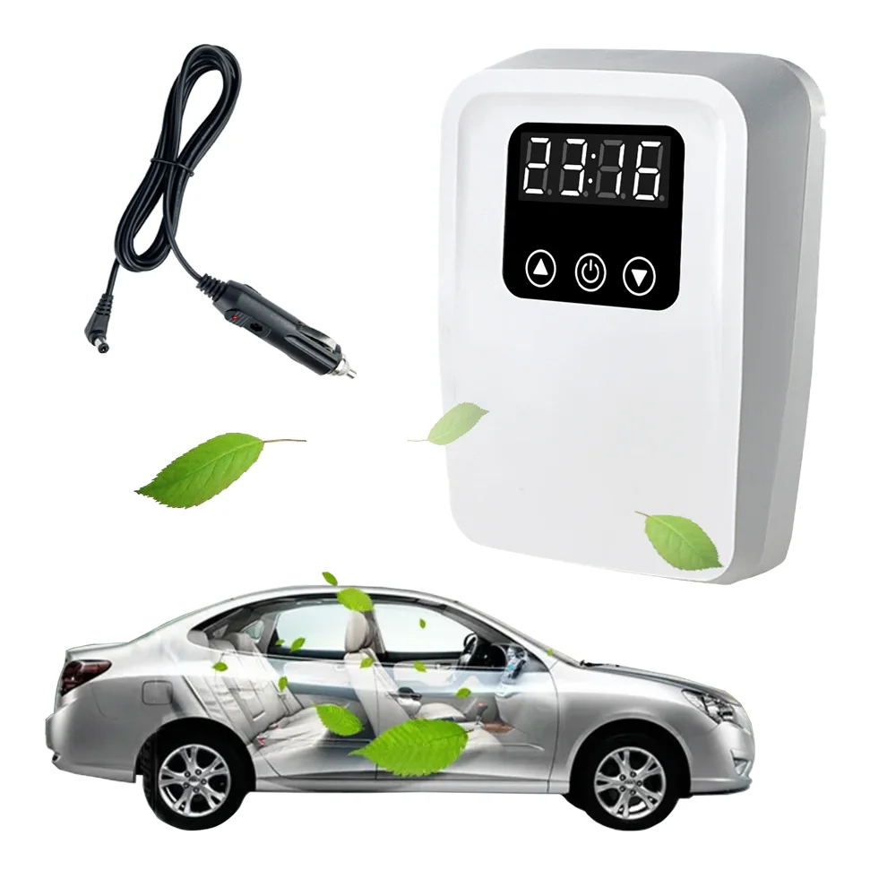 AQUAPURE odor removal ozonator portable ozone air water purifier car home office garrage ozonizer machine