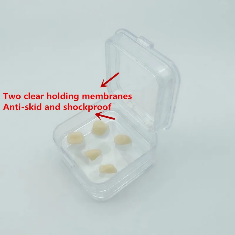 1 inch Clear Denture Box / Plastic Membrane  Box