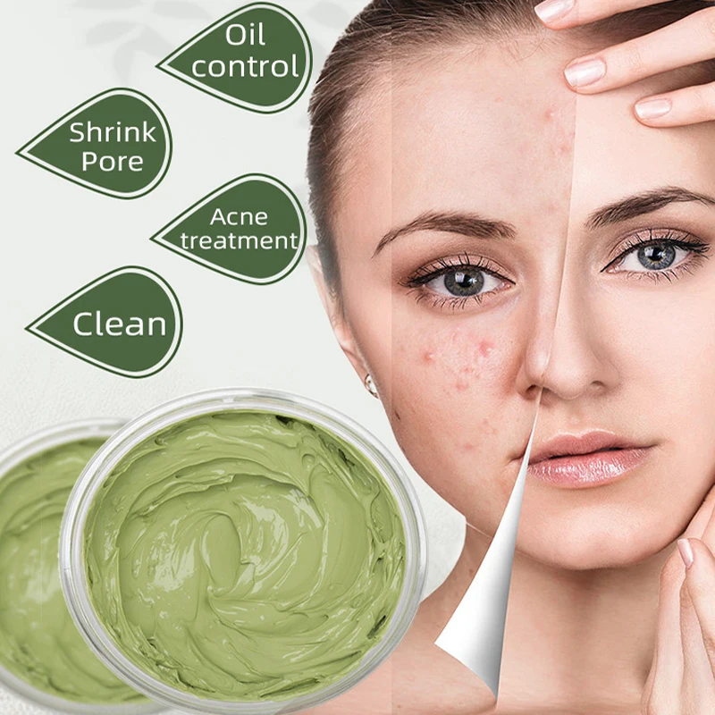 200gTea tree clean acne mud mask