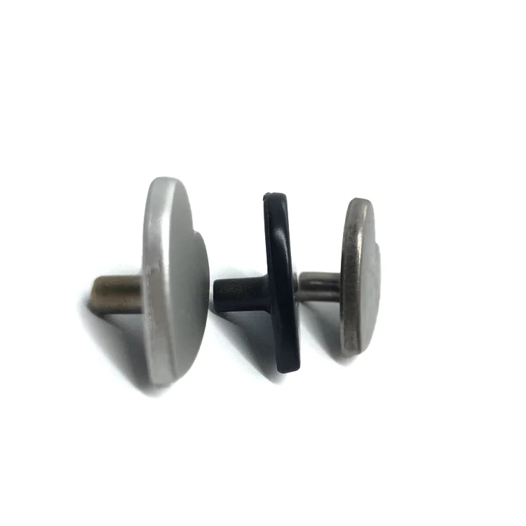 Sewing Button for Clothes Heart Shape Metal Button Plating Zinc Alloy Custom Private Logo Metal Beautiful Fashion Shank Round