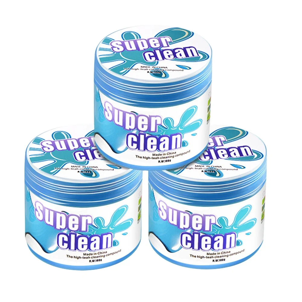 Car Dust Dirt Air Vent Outlet Cleaning Dashboard Laptop Magic Cleaning Tool Mud Remover Car Wash Tool Cleaning Gel