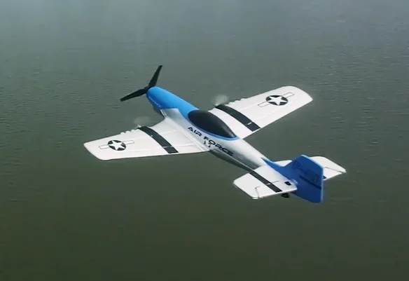 P51 AIR Force 2 4G двухмоторный Радиоуправляемый Летающий истребитель модель самолета из пенополистирола с гироскопом