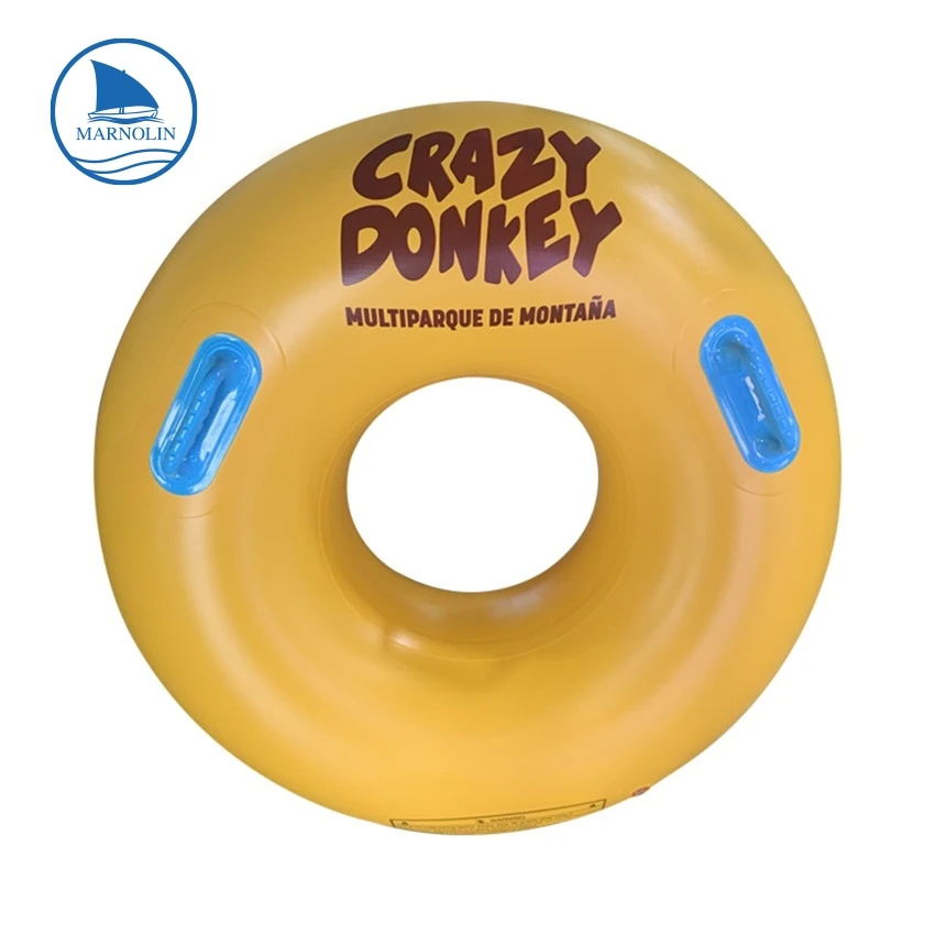 Water park slide tube inflatable pool floats factory supply lazy river single tubes