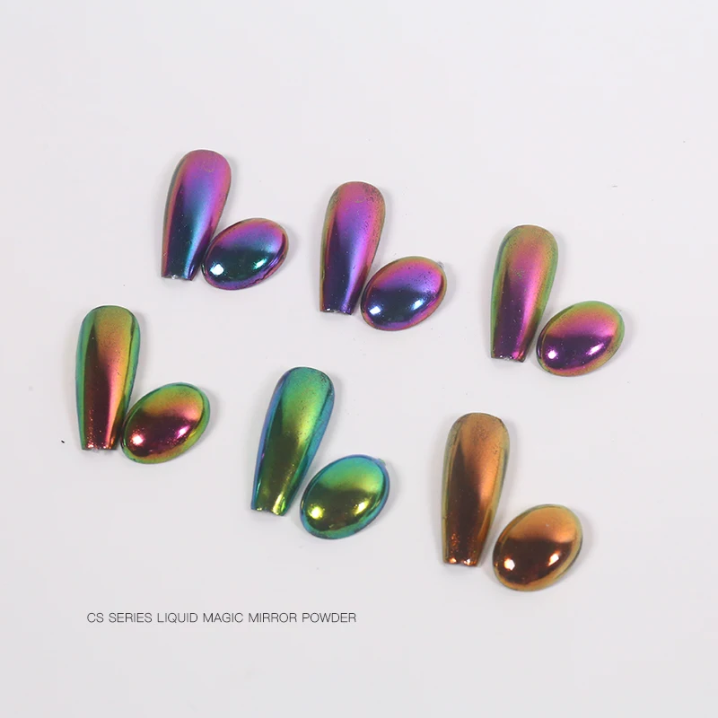FEISHI NEW FASHION LIQUID MAGIC PIGMENT MIRROR EFFECT CHROME NAIL POWDER
