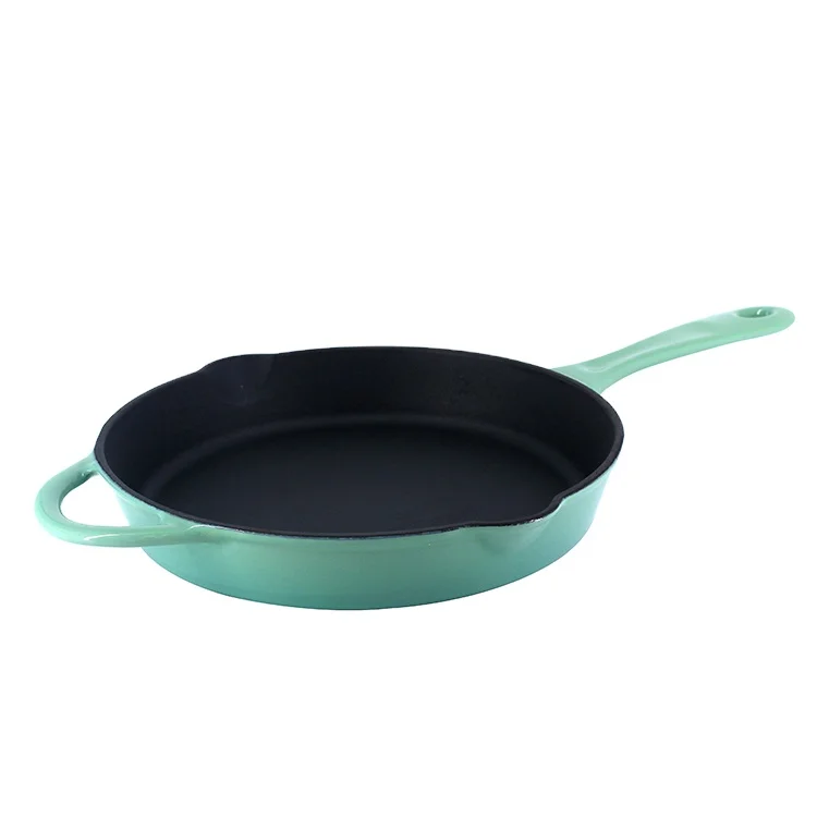 Kitchenware Cast Iron Cookware Fry Pan With Long Handle