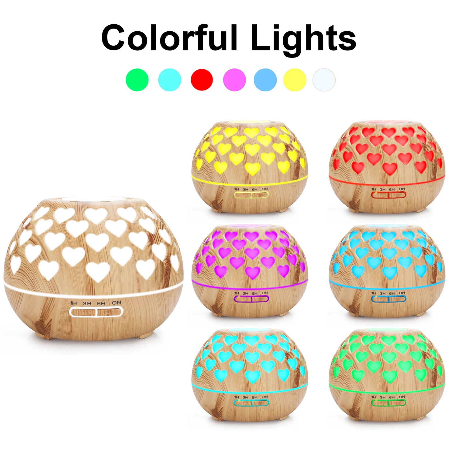 2022 Wholesale New  Led Desktop Home Electronic Aroma Diffuser Lamp For Kids