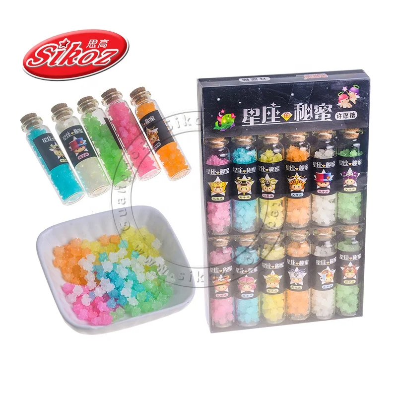 Colorful Korean star hard candy