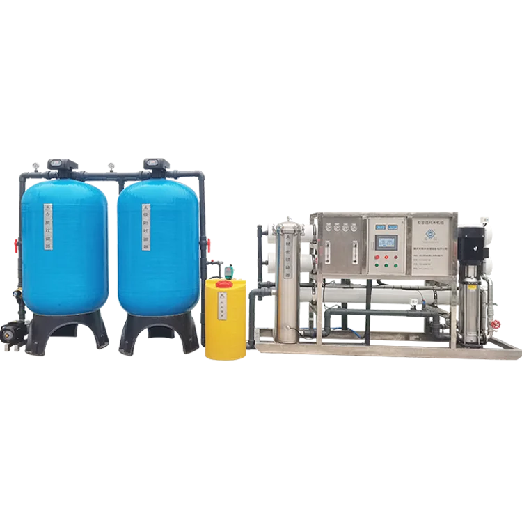 3000lph Ro Water Filter Purification Plant Water Filter Reverse Osmosis Machine With Frp Water Tank For Irrigation