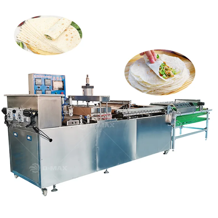 Big capacity Mexico Taco Burrito Round Thin Pancake Forming Machine Flapjack Making Machine