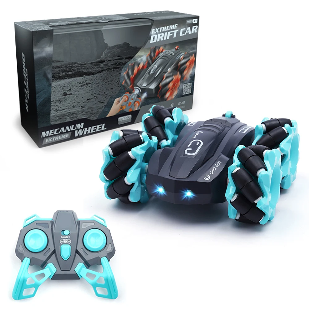 Игрушки KUNYANG 2 4 ГГц передняя фара 4wd игрушки с радиоуправлением вращение на 360 градусов Радиоуправляемый Дрифт-автомобиль