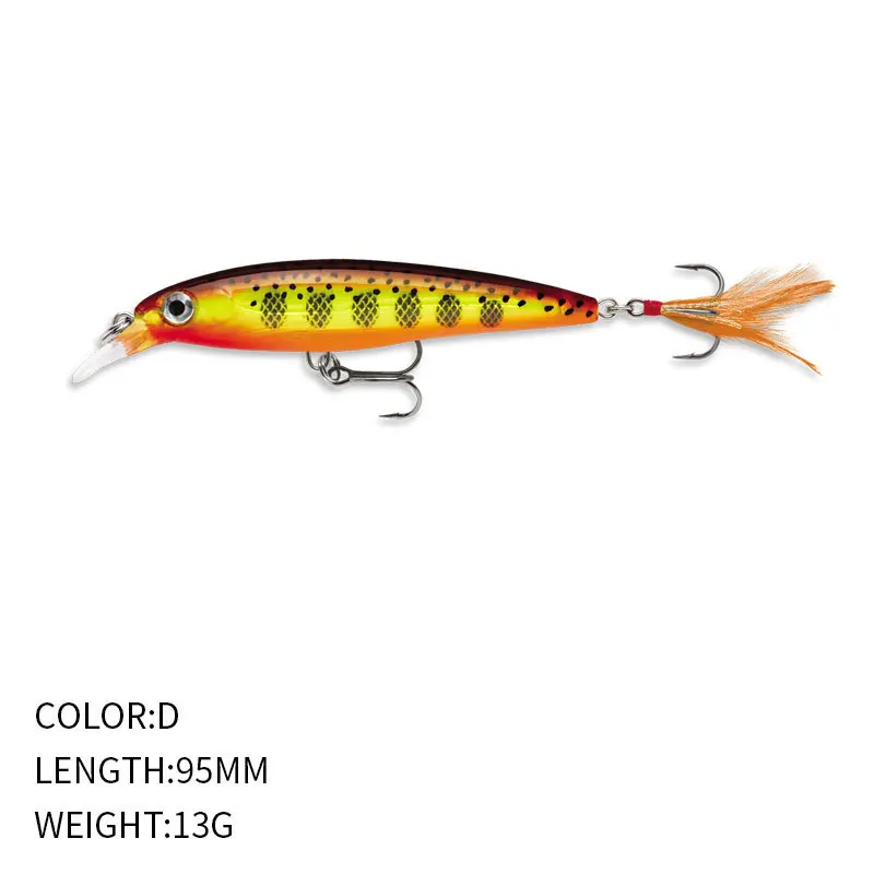 Luya Bait 95Mm/13G High Transmittance Strong Lure Fish Saltwater Top Water Fishing Lures