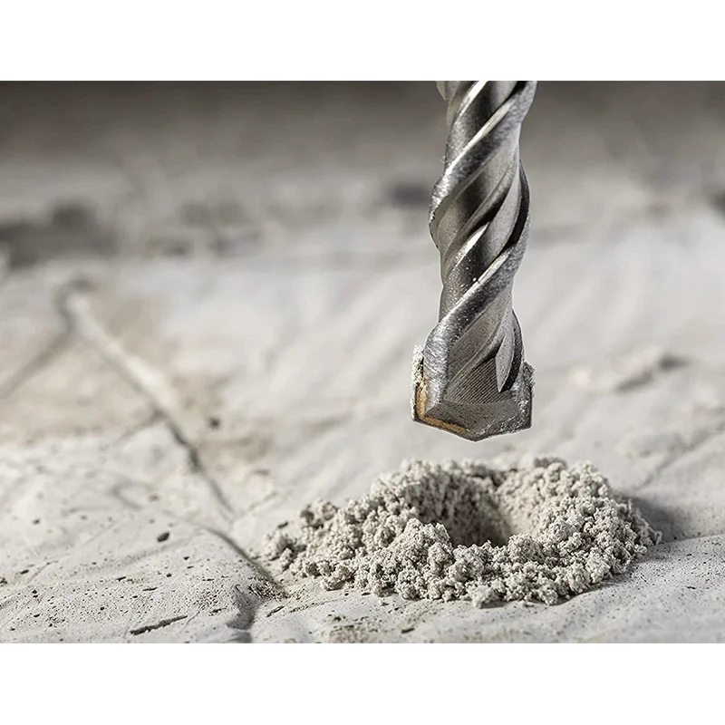 Cross Type Tungsten Steel Alloy Sds Plus Electric Hammer Drill Bits For Masonry Concrete