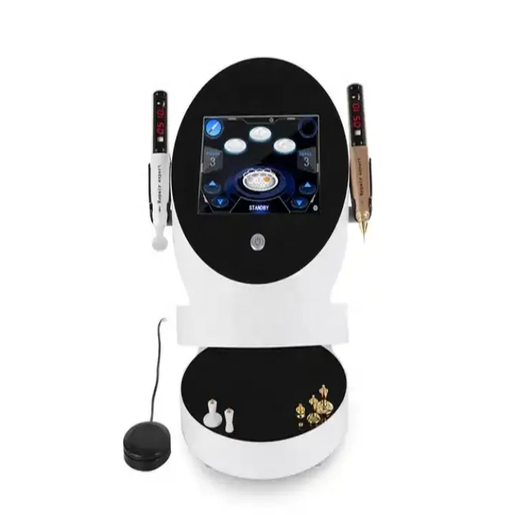 2 in 1 Gold Ozone Plasma Pen Portable Spot Remover Mole Remover Plasama Machine