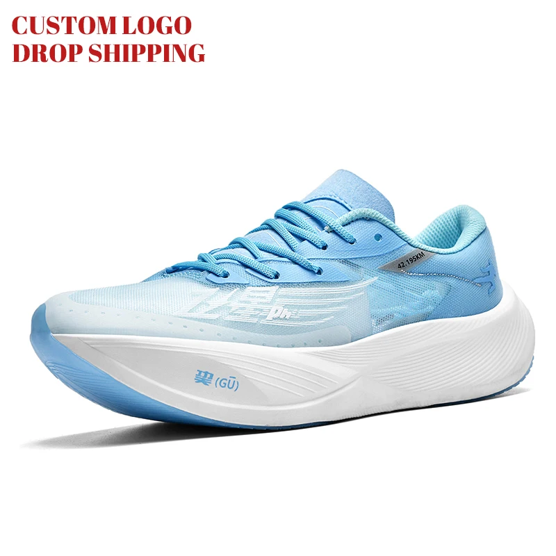 Wholesale Walking Gym Style Carbon Plate Outdoor Walking Chunky Breathable Sport Causal Running Shoes Sneakers For Women Men