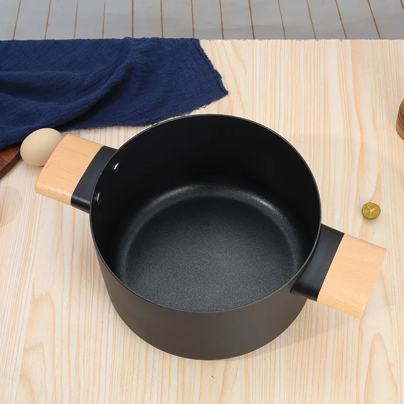 5pcs Cast Iron Pots And Pans Set Dutch Oven Cast Iron Skillets and Square Grill Pan Frying Pan Non-Stick Cookware Set