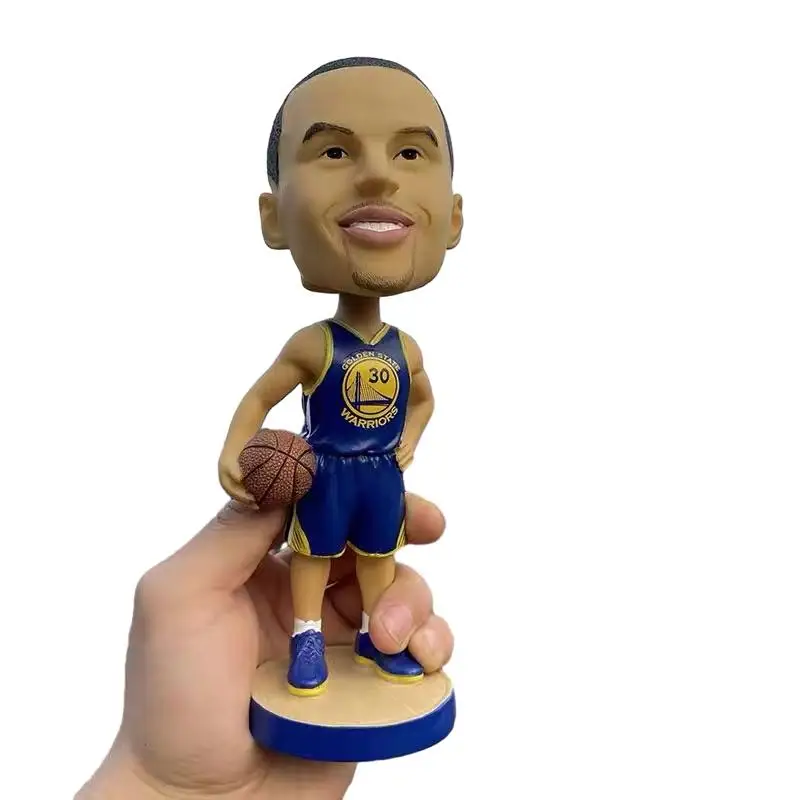 Promotion Custom Oem Made High Quality Sports Basketballer Sport 3d Bobblehead Figurine Custom basketball Bobble Head
