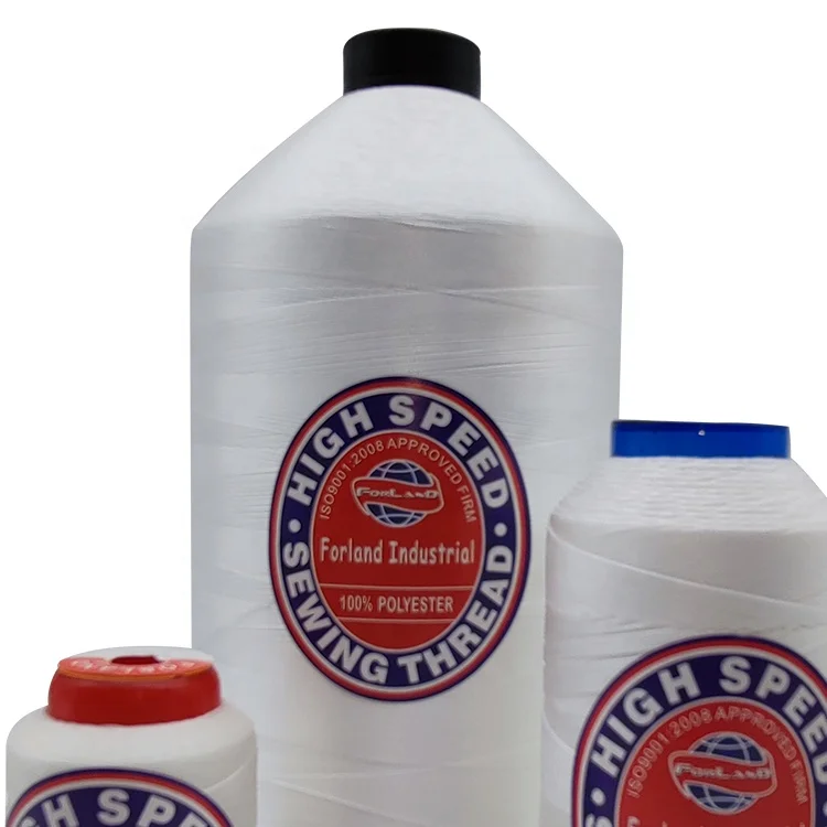 High tenacity lubricated continuous yarn sewing thread 210d thread polyester filament