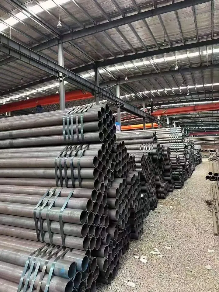 ASTM A106 A53 Gr.B A336 API 5L Galvanized/Stainlesss/Ms Alloy Large Diameter Thick Wall Sch40 Q235B Carbon Seamless Steel Pipe