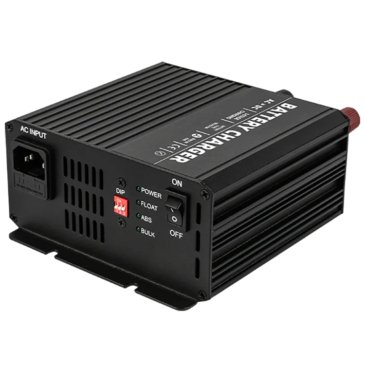 220V AC to DC 12V 10A Portable Power Charger Output 10A Charging Current RV House Lifepo4 Lithium Battery Battery Accessories