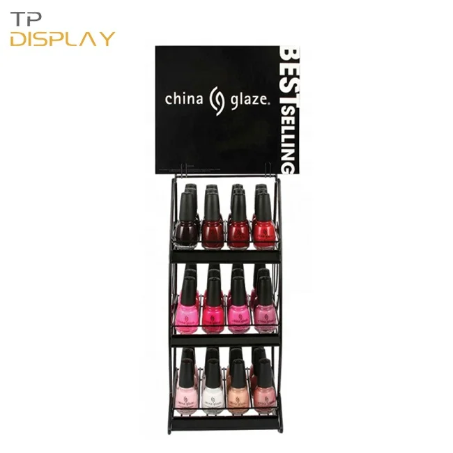 Wholesale Fashionable Countertop Acrylic Material Opi Nail Polish Display Rack