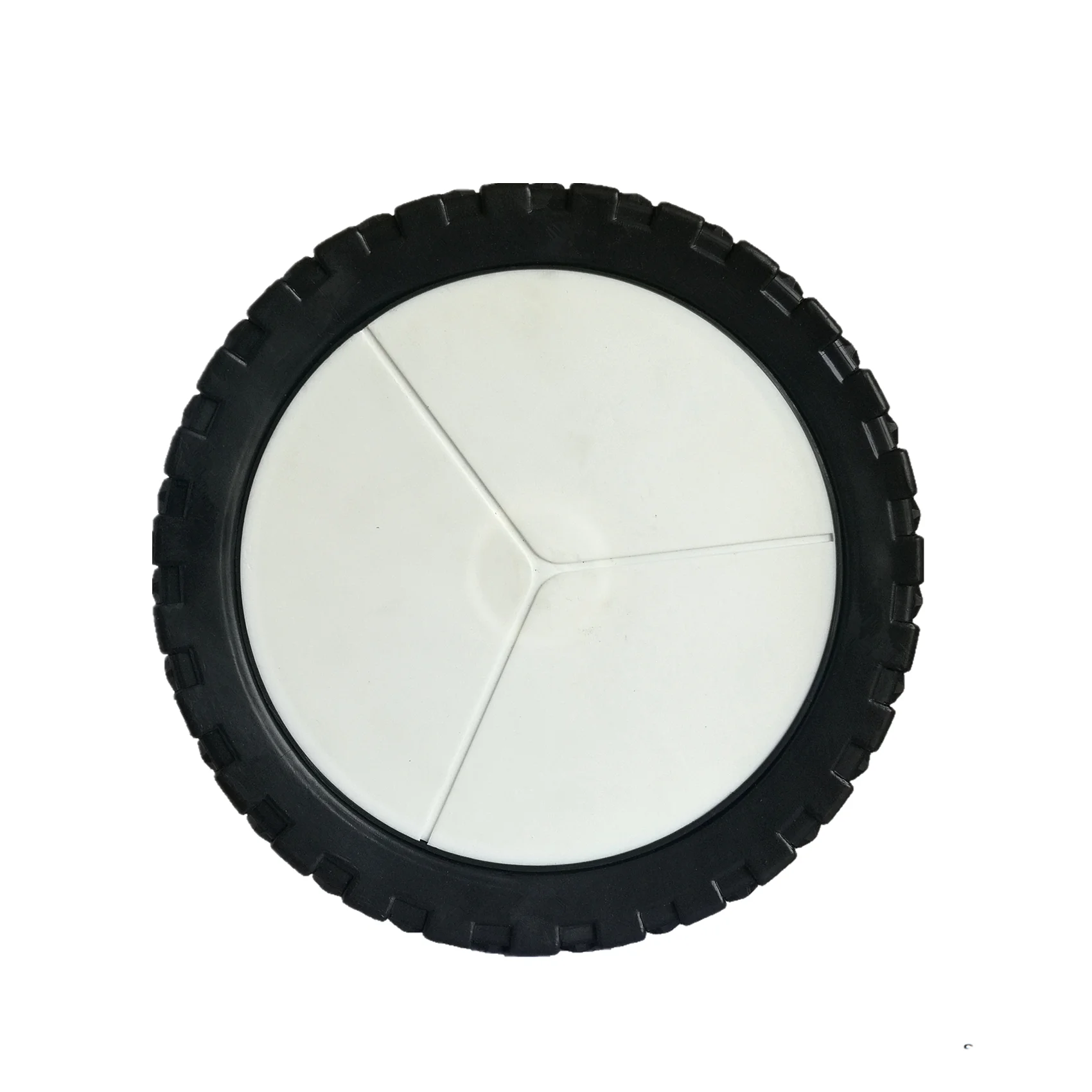 wholesale plastic wheels 8 inch for dustbin, lawn mower