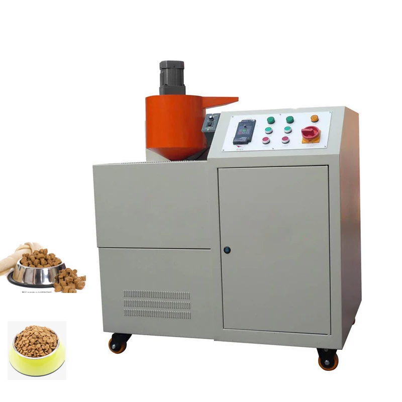 Экструдер для сухих продуктов для кошек, машина для производства корма для жевания собак