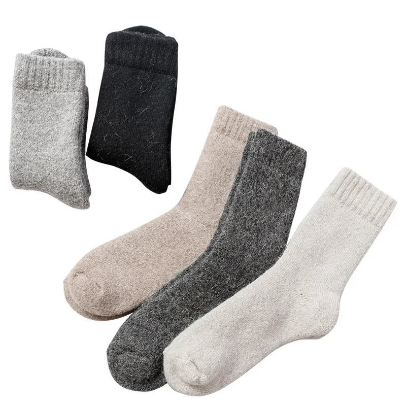 Wholesale Custom Quality Ladies Girls thick warm Sock Woolen warm socks Indoor Thicken Warm Winter Socks women and men