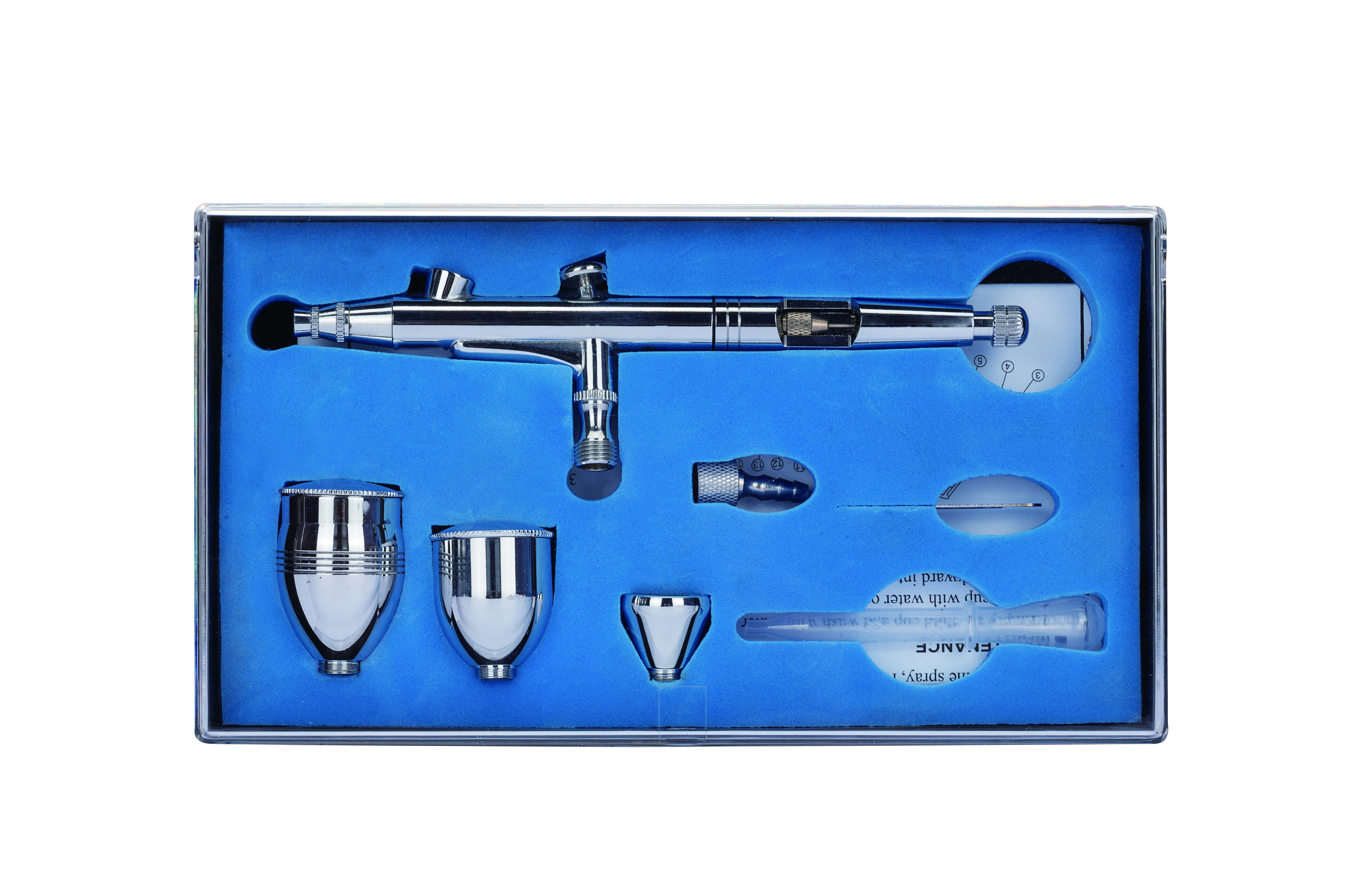 High quality airbrush kit AB-187 for painting, cake decoration, hobby and nails