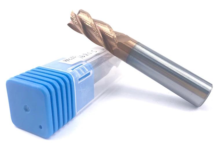 JR103 CNC Cutting Tool Carbide 4F Coating End mill For stainless steel carbon steel ductile iron