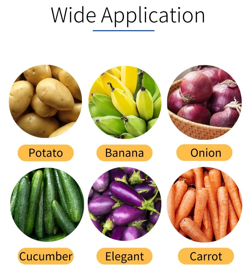 FC-582 Customized cutting size Potato taro coconut Chips onion rings chopping slicng cutter